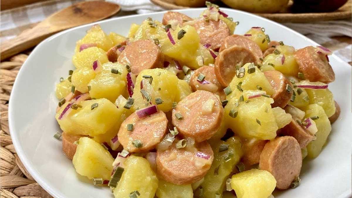 Kartoffel- und Wurstsalat