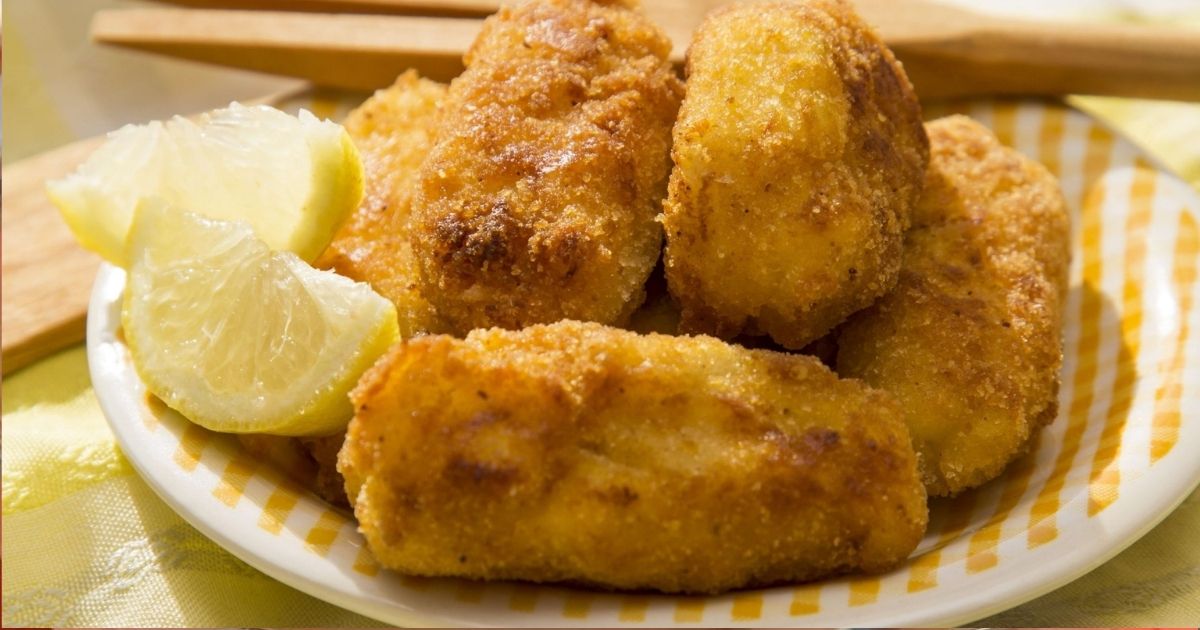 Kartoffel-Thunfisch-Kroketten
