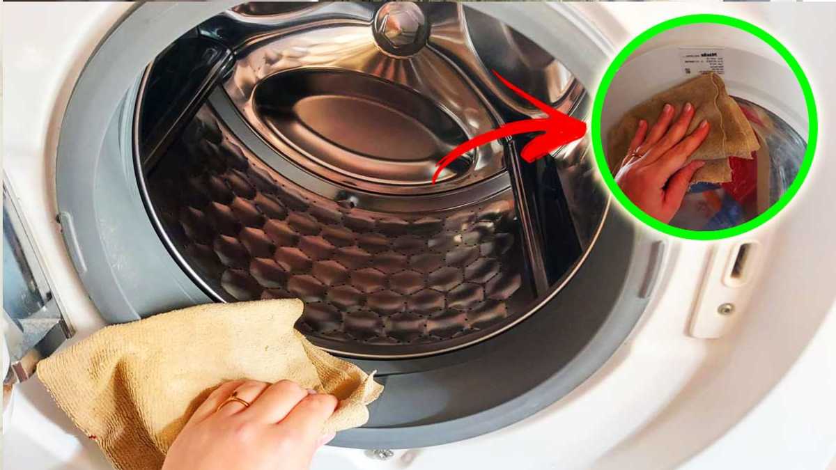 Wie man die monatliche Reinigung der Waschmaschine durchführt, um Kalk und Schimmel zu entfernen