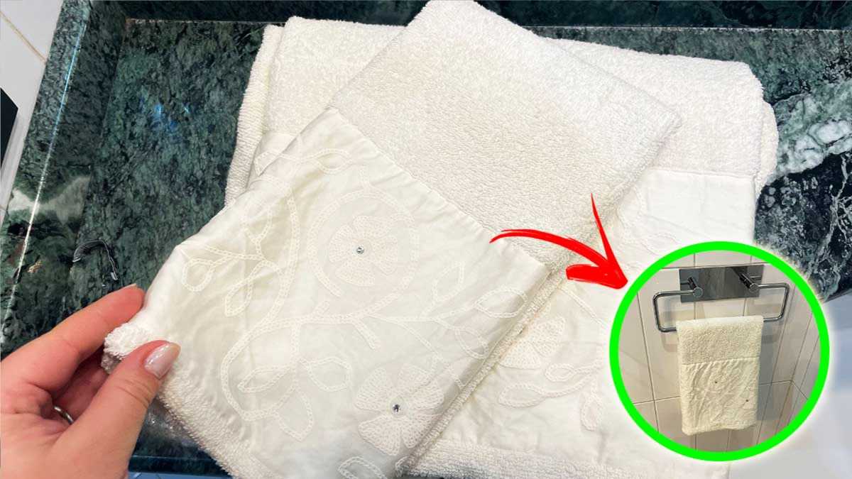 5 Tricks für weiche, weiße Hotelhandtücher