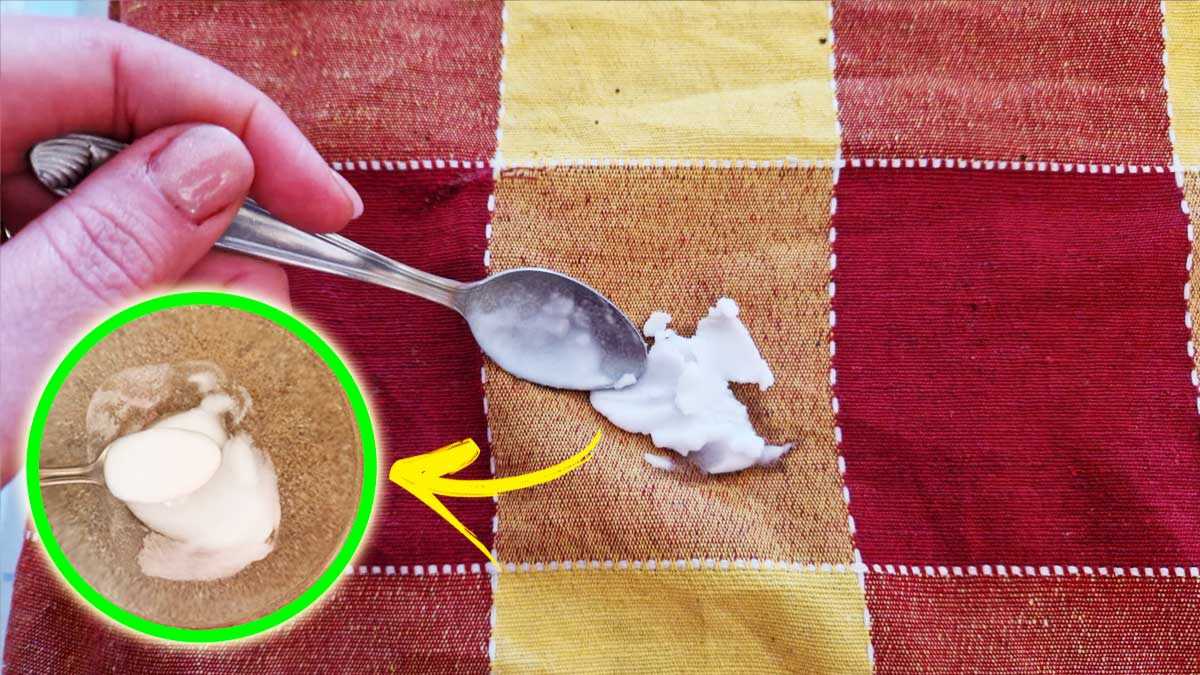 Omis antike Tischdecken: Alte Flecken entfernen mit dieser Do-it-yourself-Creme