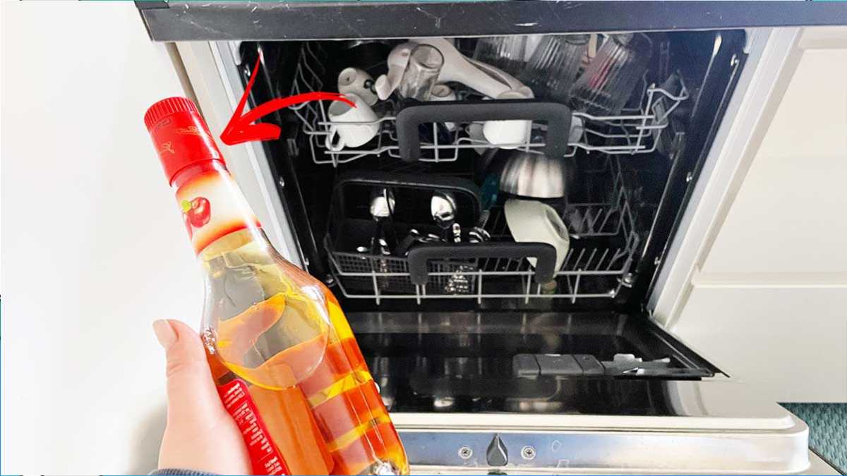 Warum Sie Essig in Ihre Spülmaschine geben sollten