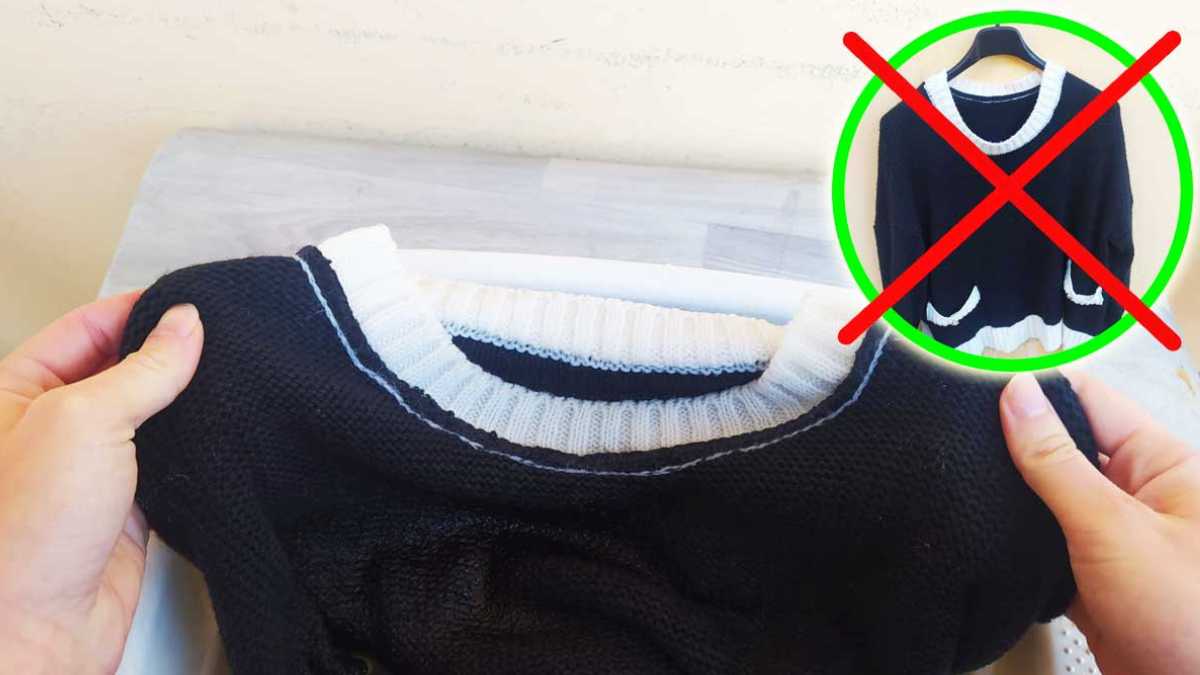 Wie man Pullover wäscht, ohne sie zu verformen oder zu ruinieren
