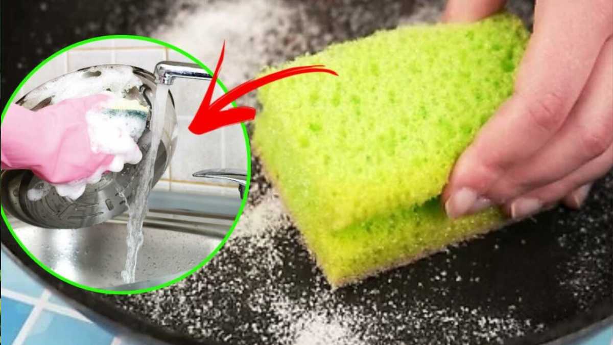 Die Geheimwaffe für blitzsauberes Geschirr: Warum Sie Salz auf Ihren Schwamm geben sollten!